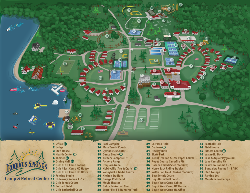 Iroquois Springs Map